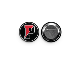 Athletics 'P' Button Pin