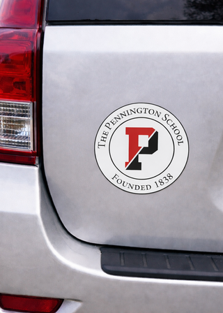 Athletics Circle Car Magnet