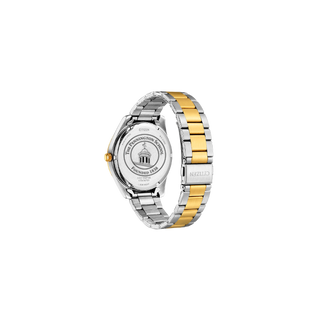 Men's Quartz WR100 Stainless Steel Bracelet Watch